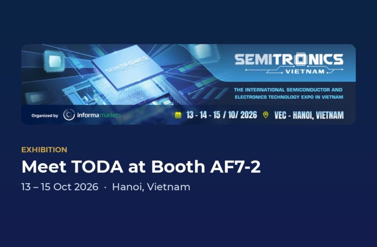 TODA at SEMITRONICS VIETNAM 2026 – Booth AF7-2